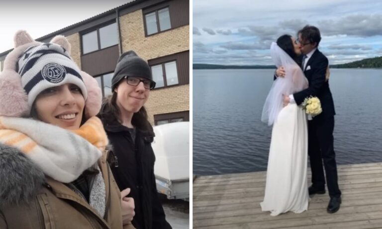 Se describe como “feo” y rápidamente encuentra pareja