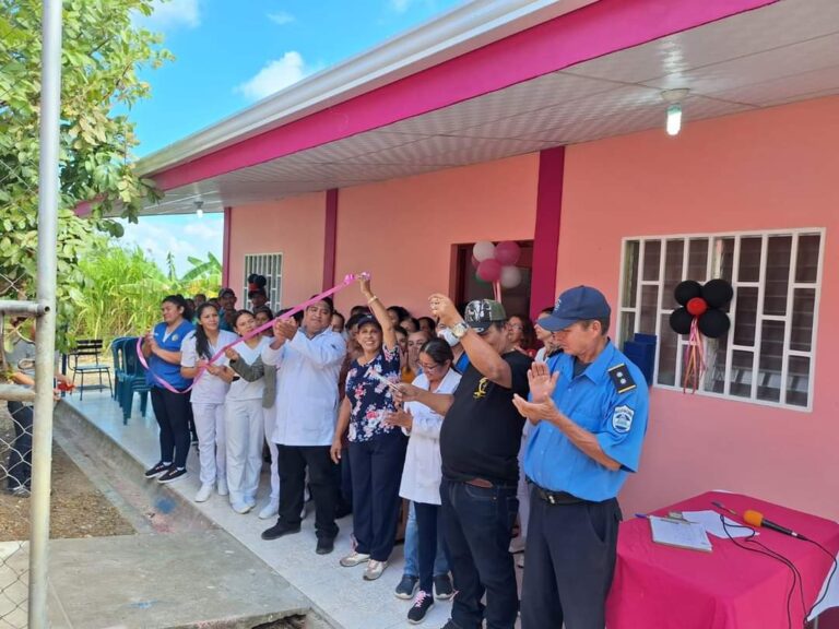 Inauguran mejoras de un puesto de salud en Esquipulas, Matagalpa
