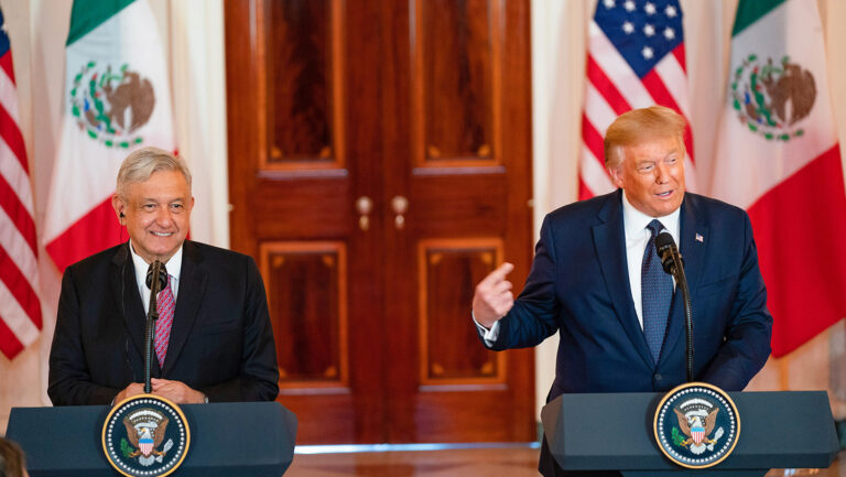 Trump solo busca sumar votos con su campaña antiinmigración destaca presidente de México