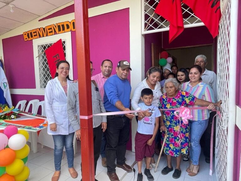 Entregan Puesto de Salud totalmente rehabilitado en Muy Muy