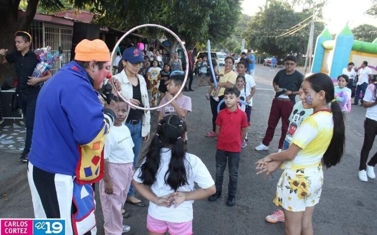 Promotoría Solidaria realiza festival infantil en Managua
