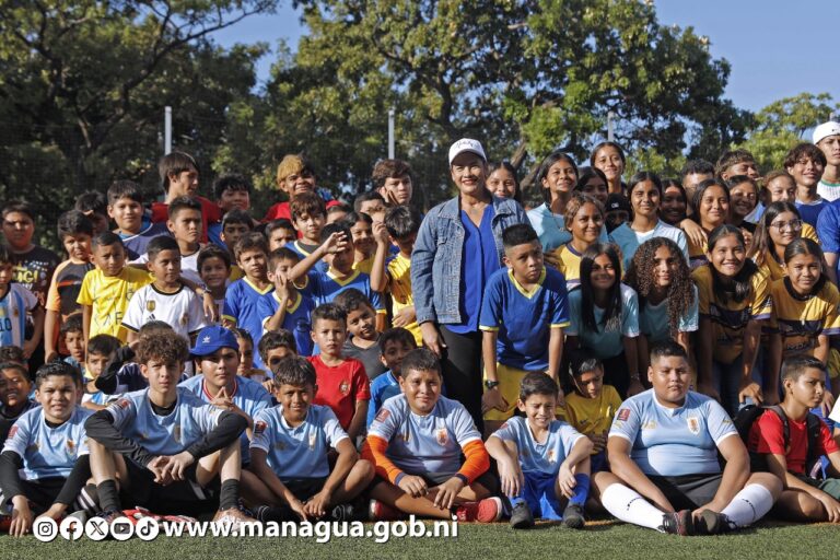 Academias de Fútbol de la Alcaldía de Managua iniciaron sus clases