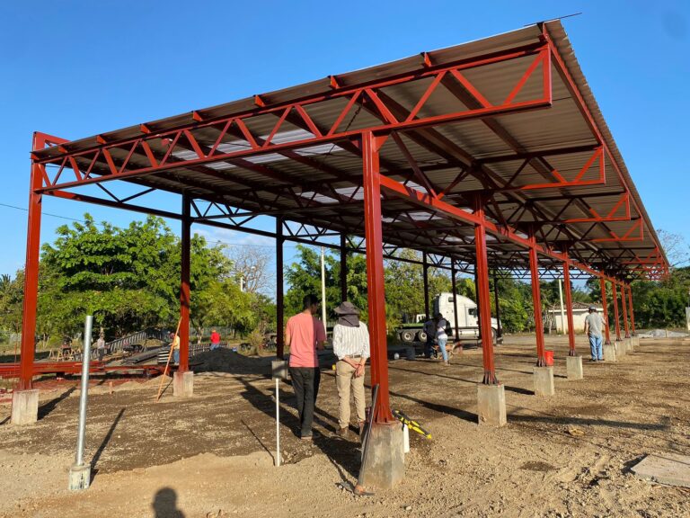 Avanza construcción de II Etapa del nuevo mercado municipal de Masatepe