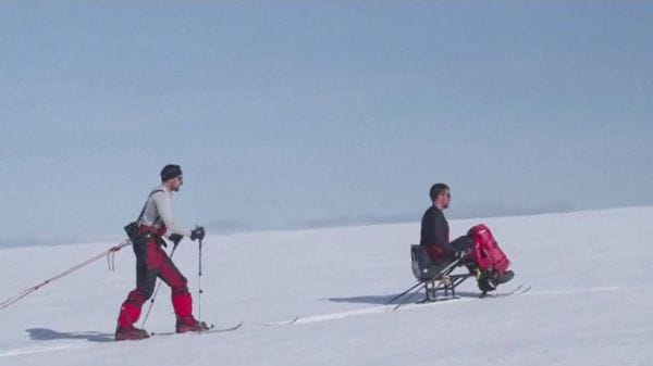 Cruzará el Polo Sur en silla de ruedas