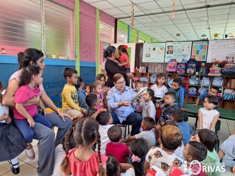 Niños de los centros de desarrollo infantil de Rivas inician su ciclo escolar