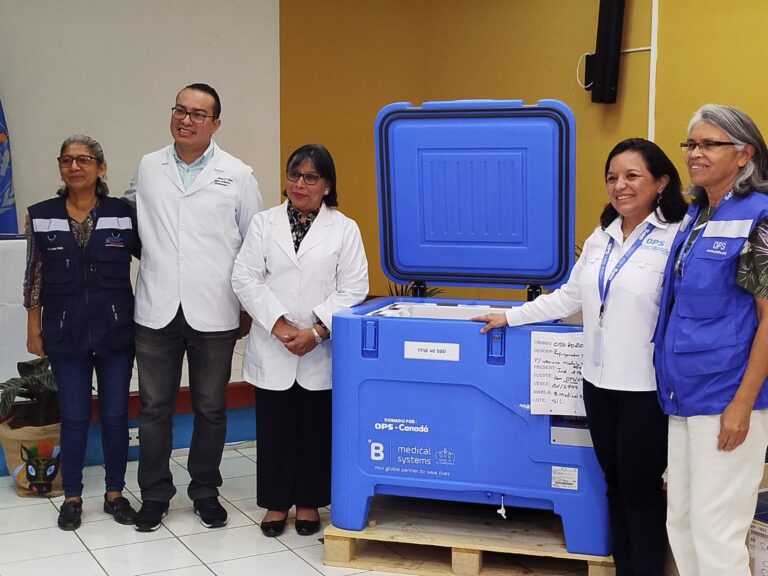 Nicaragua recibe equipos para fortalecer la cadena de frío de las vacunas