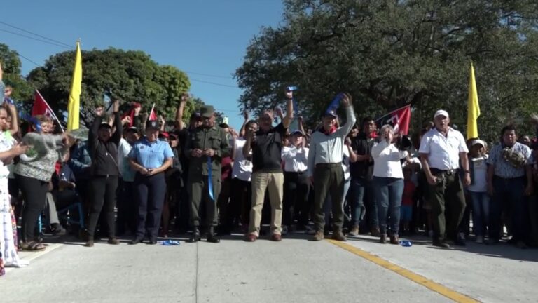 Familias chinandeganas con mejores carreteras