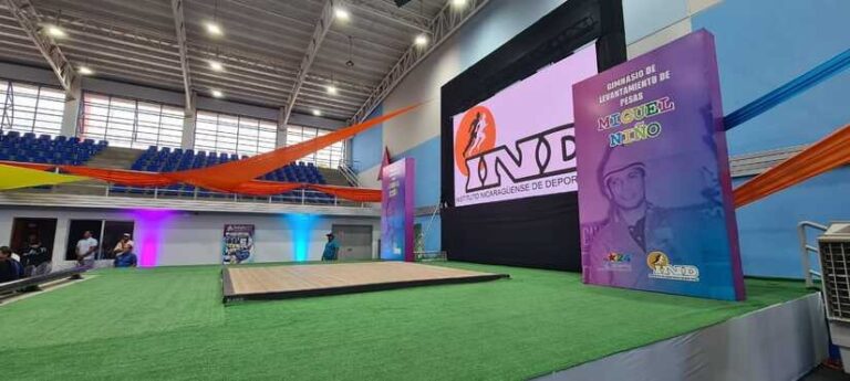 Inauguran Gimnasio de Levantamiento de Pesas “Miguel Niño” con una capacidad para 900 personas