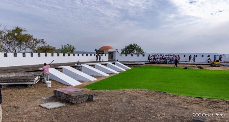 Inician obras de mejoramiento en la fortaleza El Coyotepe