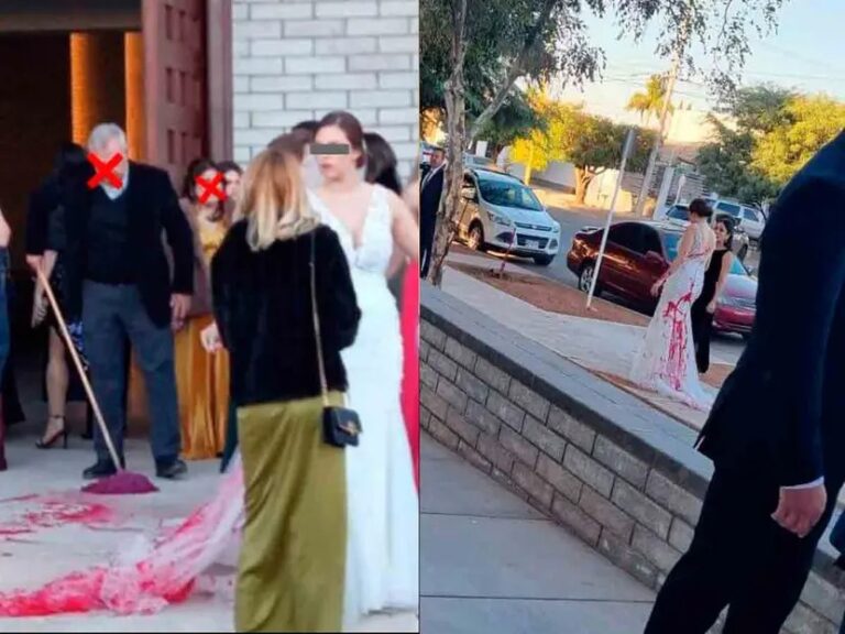Suegra sabotea la boda de su hijo y arruina el vestido de la novia