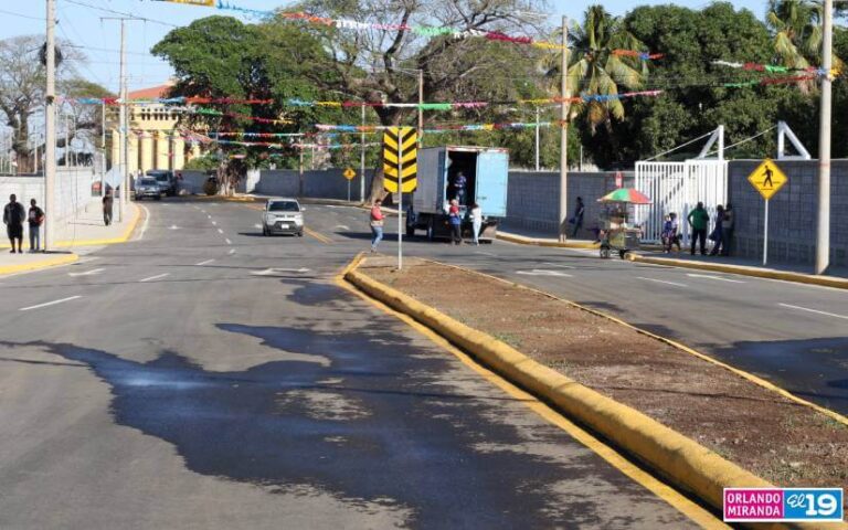 Inauguran nueva vía alterna de la Pista Juan Pablo II