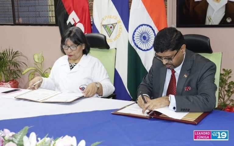 India y Nicaragua suscriben Memorándum de Entendimiento sobre Farmacopea