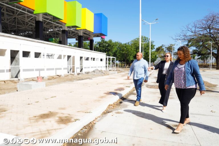 Avanza en un 78.4% la construcción de la segunda etapa del parque Las Piedrecitas