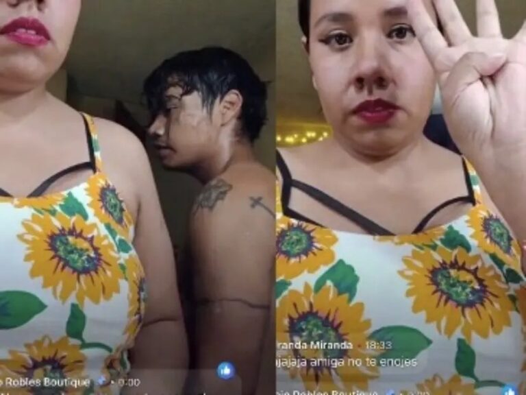 Mujer es agredida por su pareja mientras realizaba una transmisión en vivo