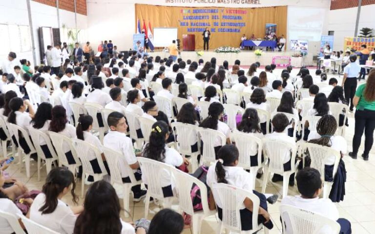 MINED lanza programa “Red Nacional de Estudiantes Mentores de Secundaria”