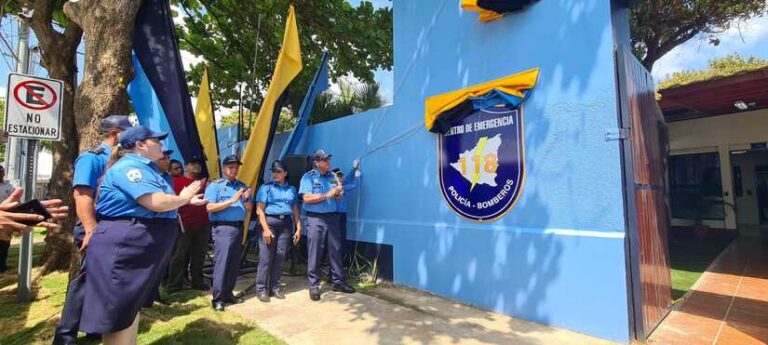Inauguran Centro de Emergencias de Policía Nacional en Managua