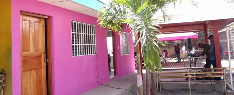 Familias de Estelí celebran rehabilitación de Puesto de Salud