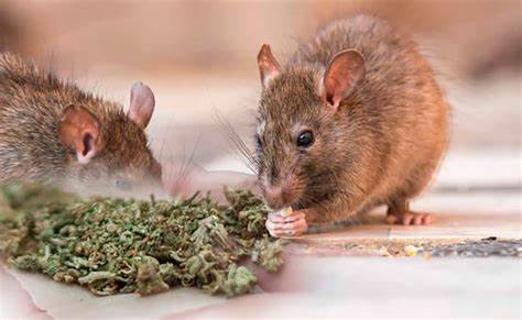 Ratas se comen la marihuana incautada por la Policía en EEUU