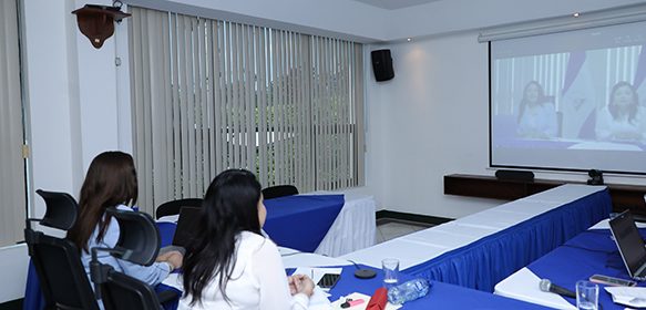 AN participa en reunión con Parlatino