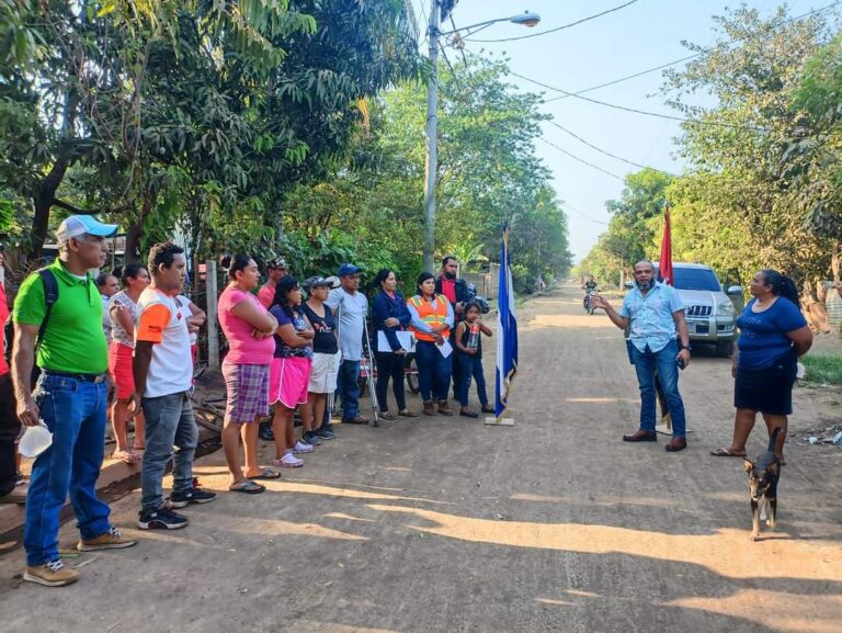 Inicia proyecto de calles en el Rpto.Virgen de Calendaria, en Chichigalpa