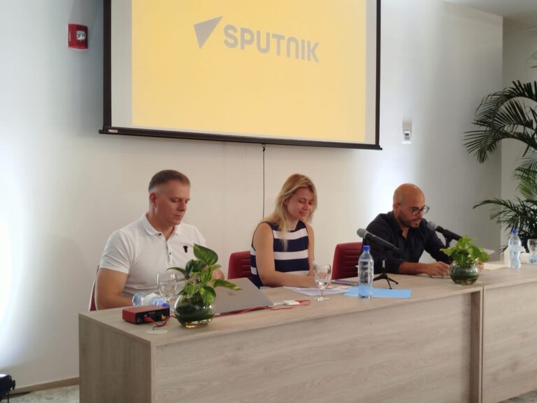 Medios Sandinistas inician intercambio de experiencias con agencia de noticias Sputnik