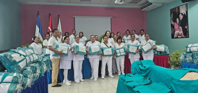 Distribuyen 158 maletas quirúrgicas entre hospitales de Managua