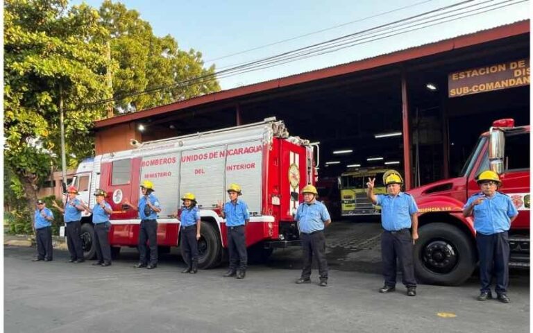 Familias de Acahualinca ahora contarán con una Estación de Bomberos