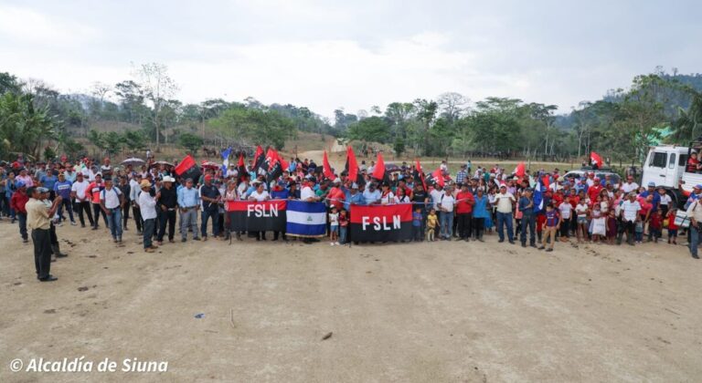 Inauguran mejoramiento de caminos productivos en Siuna