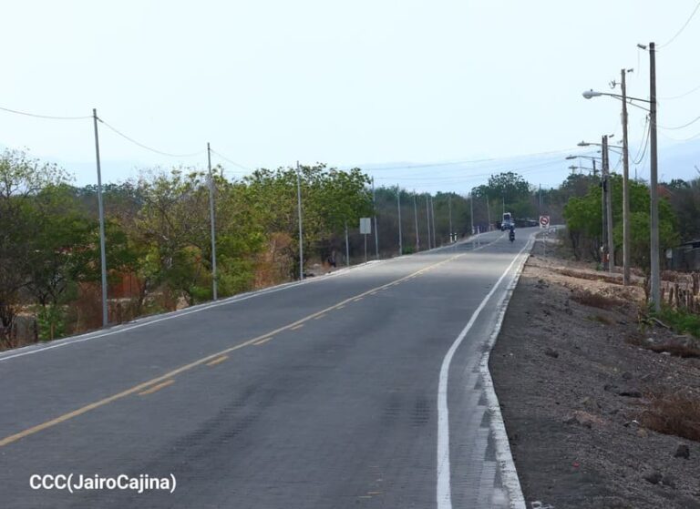 Inauguran 12km de la carretera San Francisco Libre-Los Zarzales