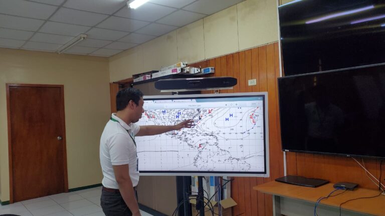 Altas presiones predominarán en el territorio nicaragüense