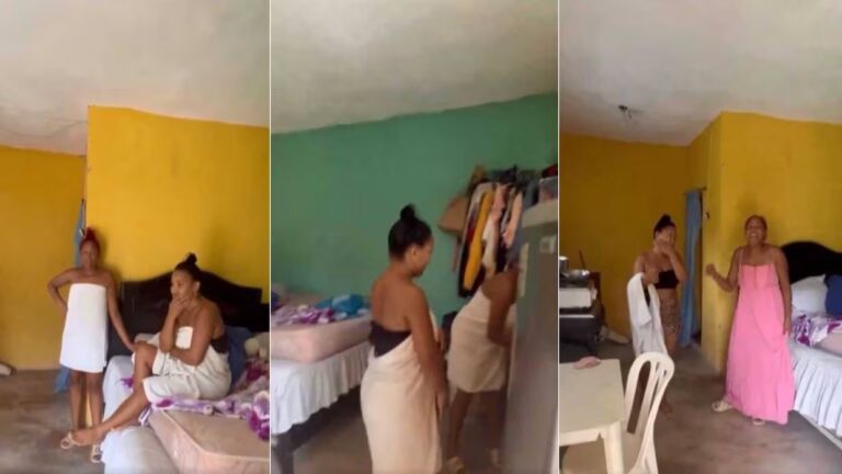 Hombre descubre a su pareja siéndole infiel con otra mujer