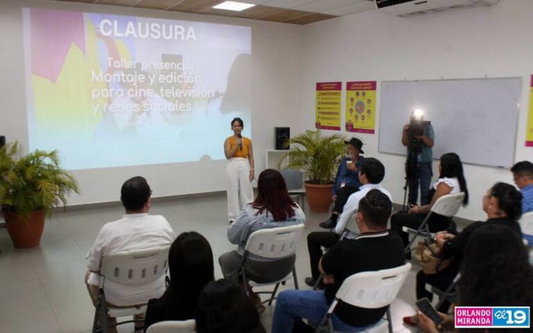 Finaliza taller de Montaje y Edición para Cine, Televisión y Redes Sociales