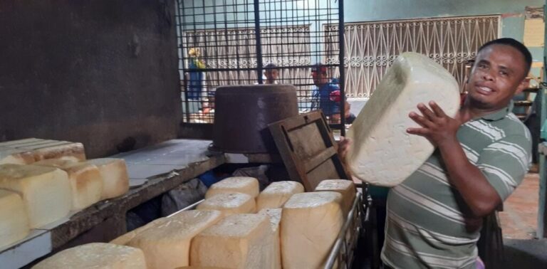 Comerciantes del Mercado Iván Montenegro reportan baja en precio del Queso