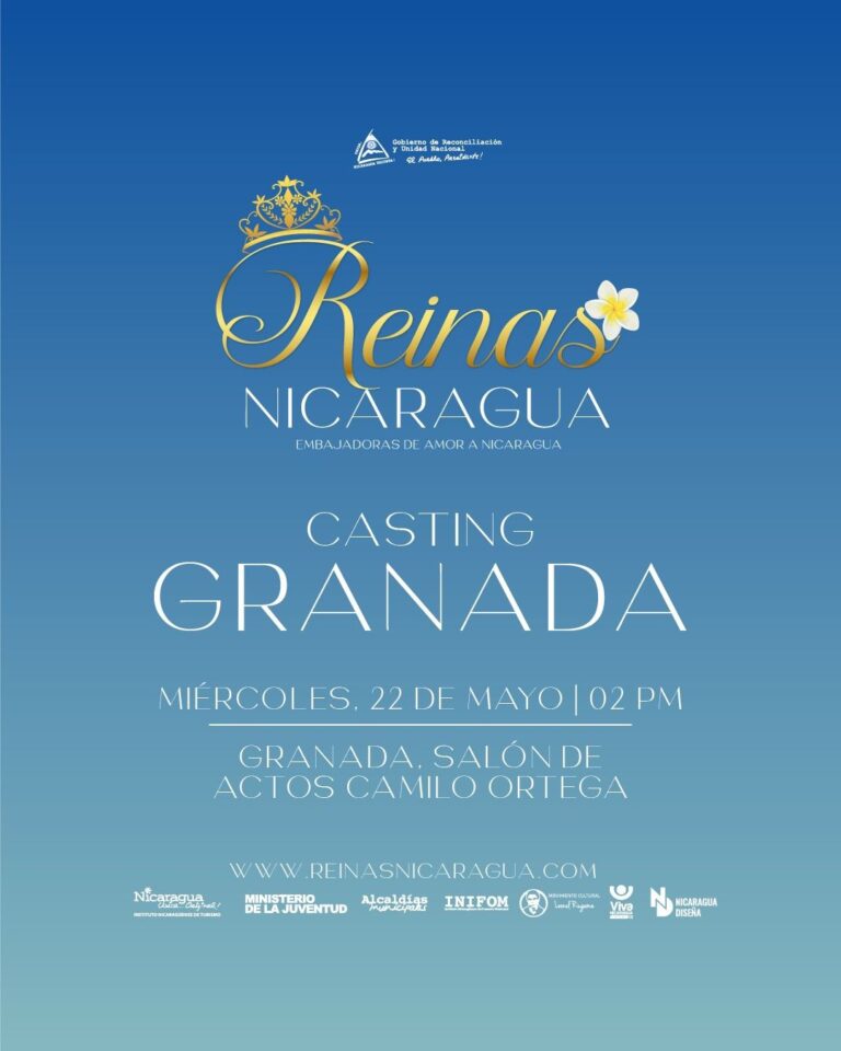 Realizarán Casting a Reinas Nicaragua en Granada