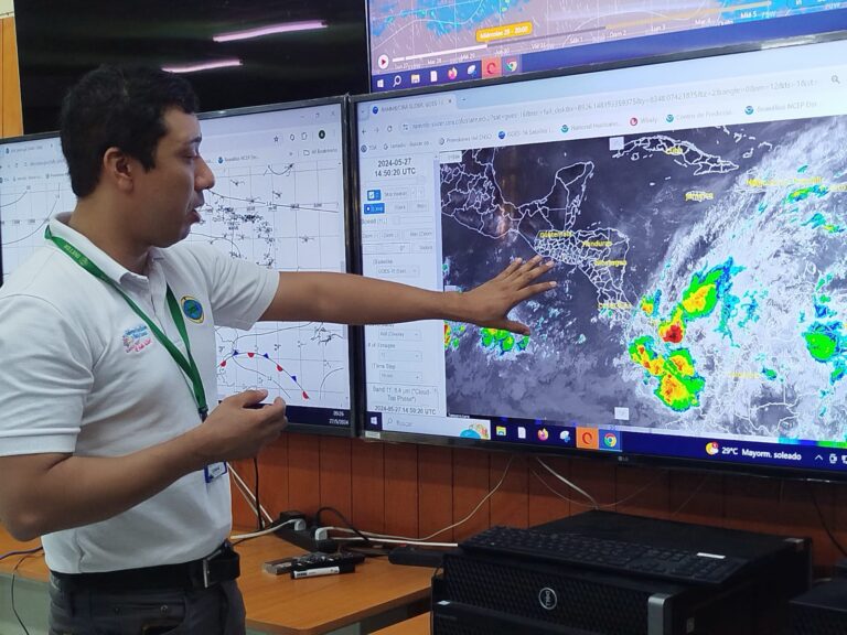 Nicaragua bajo la influencia de la Onda Tropical No.1 esta semana
