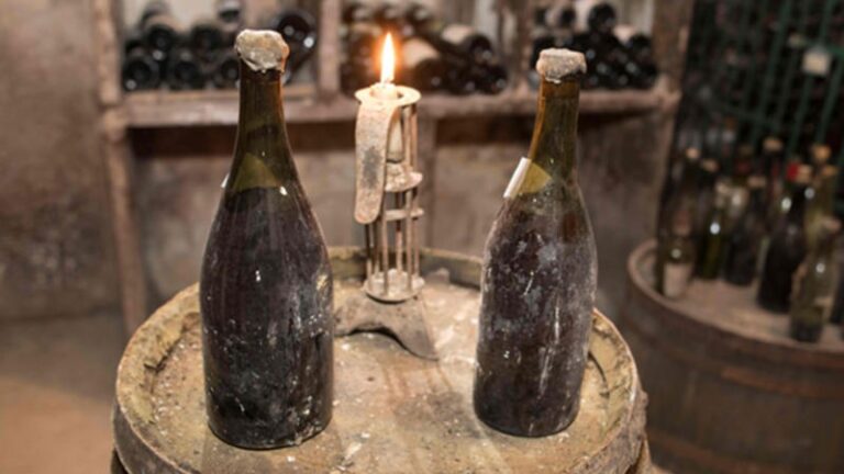 Subastan por 1.4 millones de dólares una botella de vino del Titanic