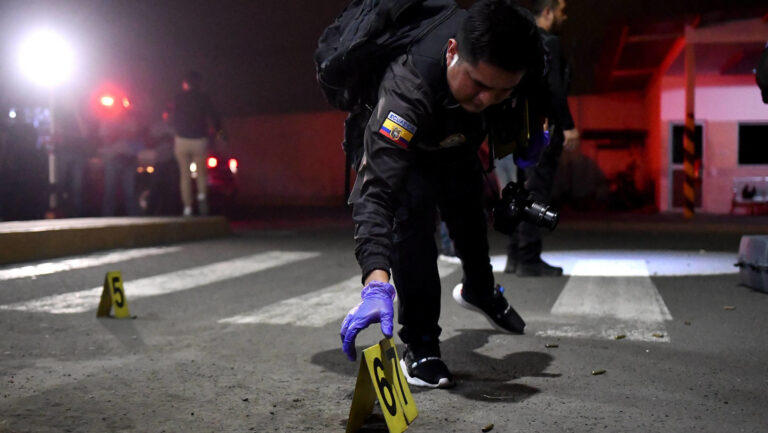 Ecuador registra 7 personas asesinadas en menos de 24 horas
