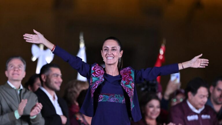 Mandatarios y líderes felicitan triunfo de Claudia Sheinbaum