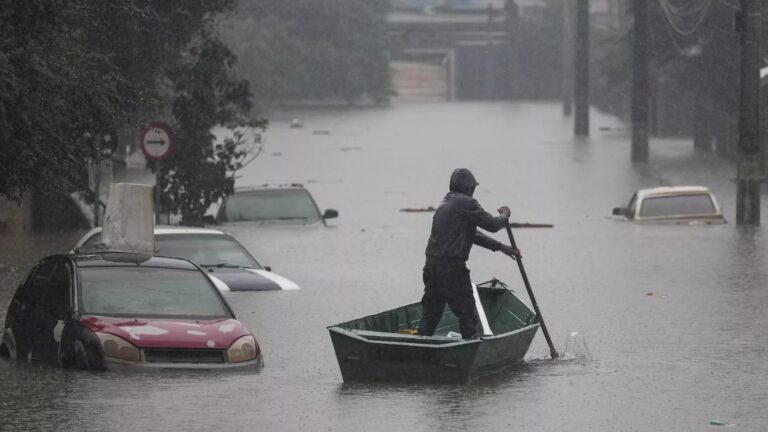 Se elevan a 172 los muertos por inundaciones en Brasil