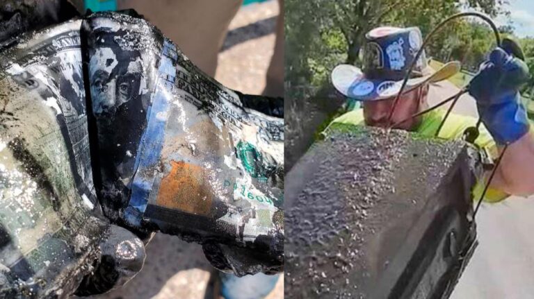 Pareja estadounidense pesca una caja fuerte con 100 mil dólares