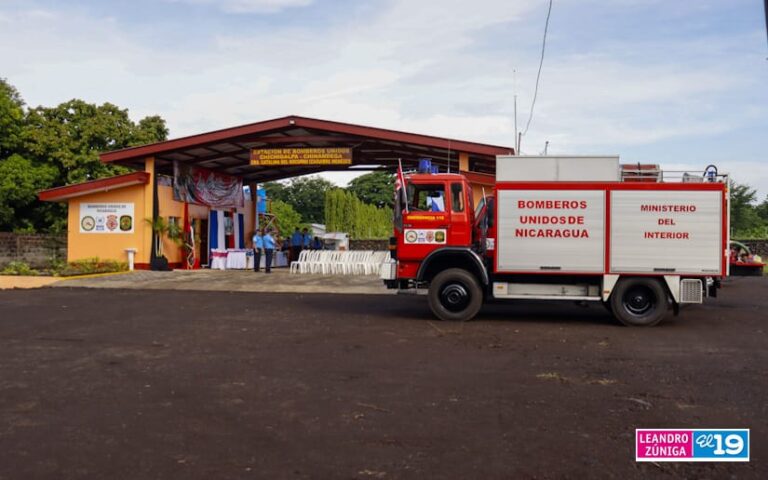 Inauguran en Chichigalpa nueva Estación de Bomberos