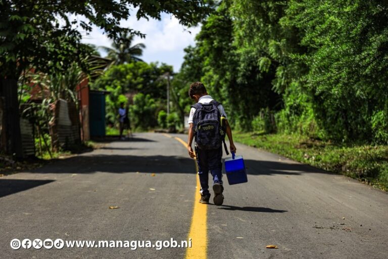 Inauguran más de 3 cuadras pavimentadas en el barrio Los Chagüites