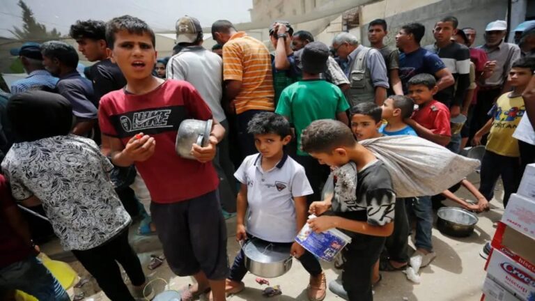 Más de 50 mil niños necesitan tratamiento por desnutrición en Gaza