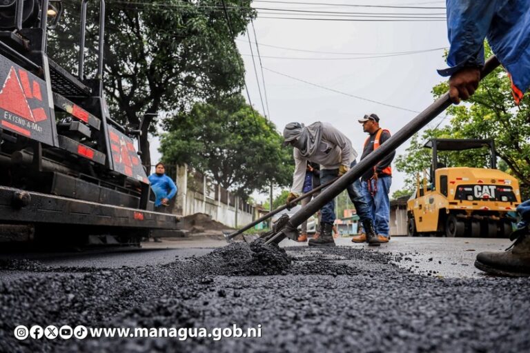 Mejoramiento de dos cuadras en el barrio Bertha Díaz beneficiará a más de 3 mil habitantes  