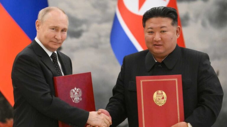 Rusia y Corea firman un “documento innovador”
