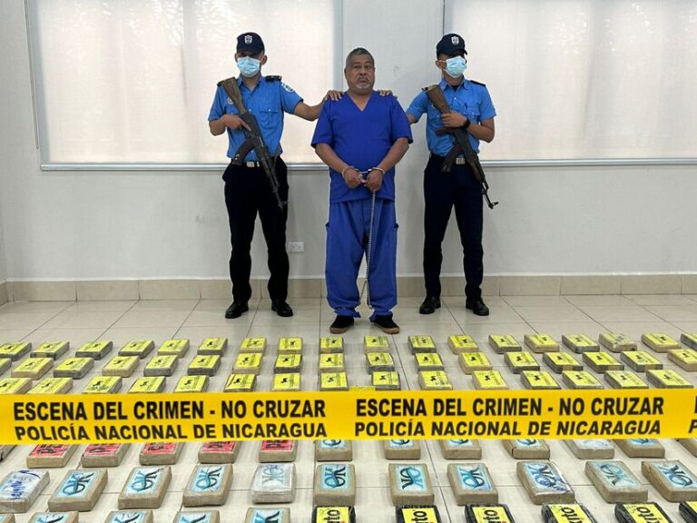 Policía Nacional incauta más de 209 kilos de cocaína en el municipio de Somotillo
