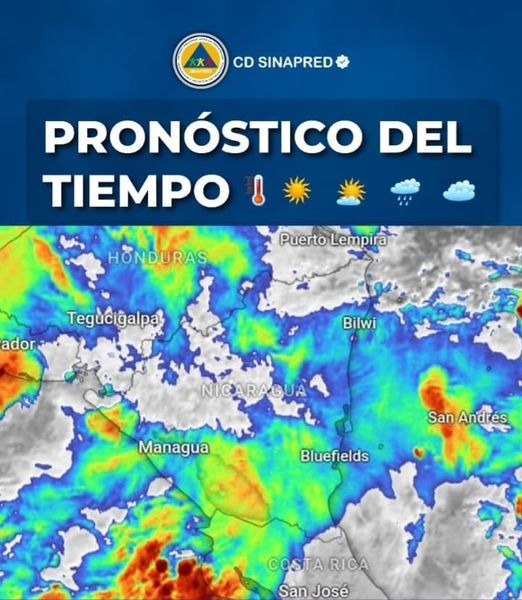 Nicaragua experimenta condiciones climáticas inestables