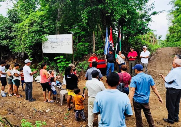 Nandaime rinde homenaje al guerrillero Luis Salvador Jiménez