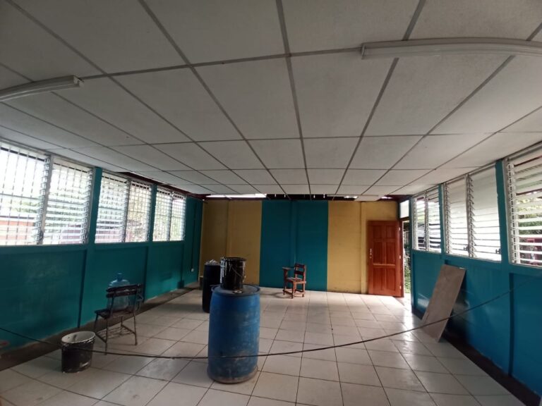 Avanza en un 85% mejoramiento del Centro Escolar San Antonio