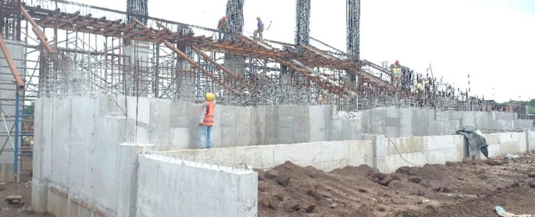 Avanzan obras de construcción de Estadio de Fútbol en Chinandega